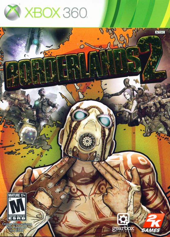 Borderlands 2 [Ultimate Loot Chest Limited Edition] box art for Xbox 360